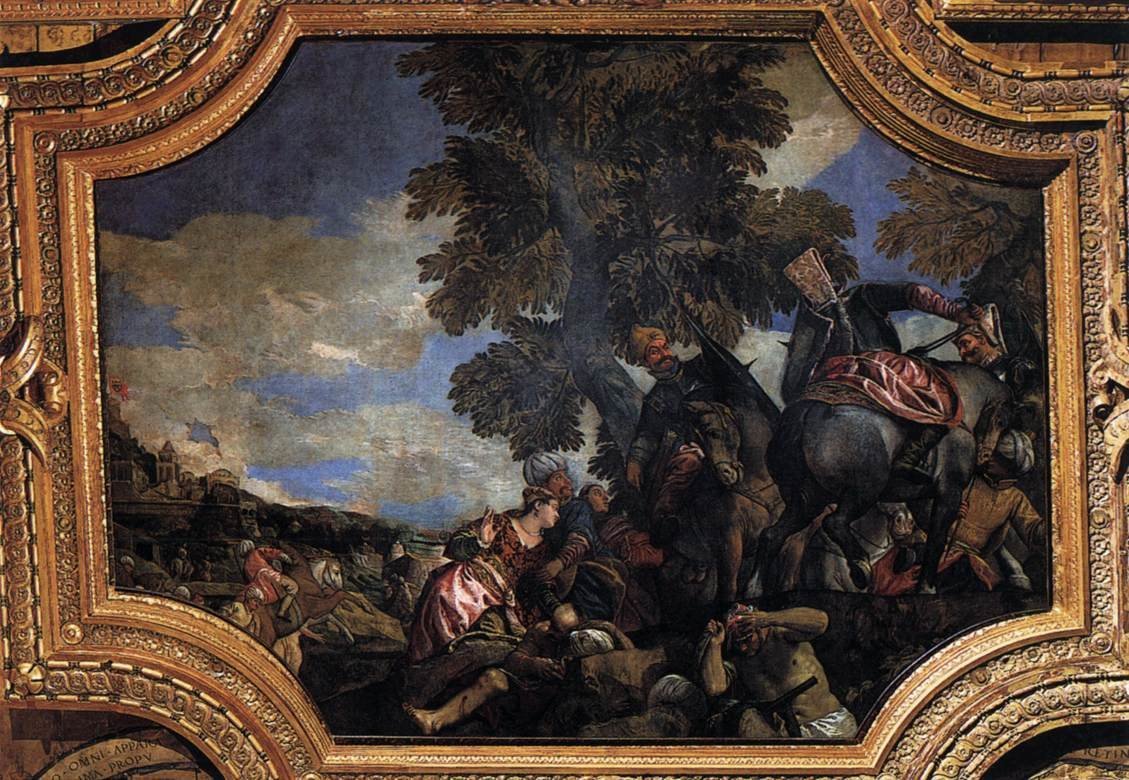 Paolo Veronese Siege of Shkodra (Scutari d'Albania)