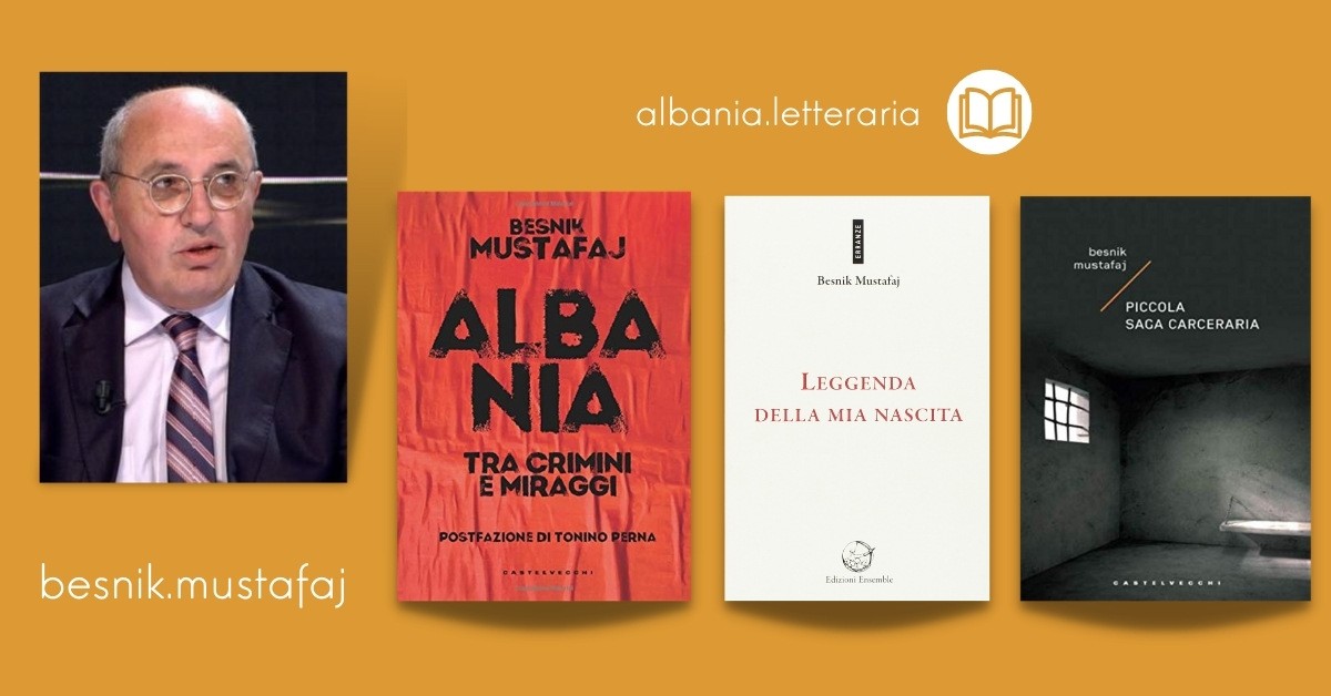 Besnik Mustafaj 3 Libri Italiano