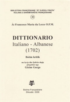 Dizionario bilingue italiano-albanese (1702)