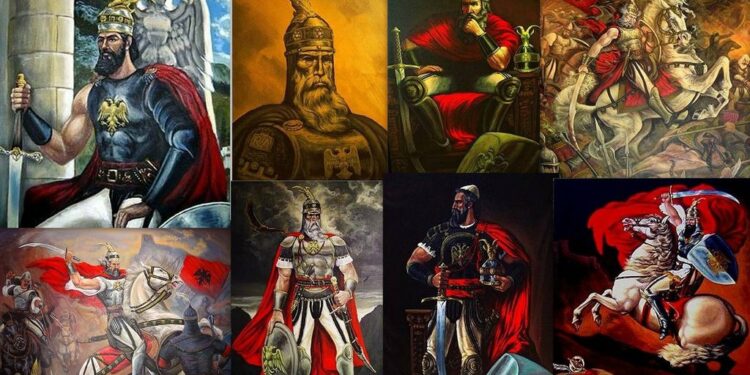 4 Ritratti Di Skanderbeg