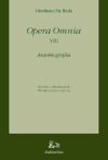 Autobiografia. Opera Omnia VIII