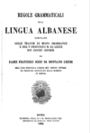 Regole grammaticali della lingua albanese